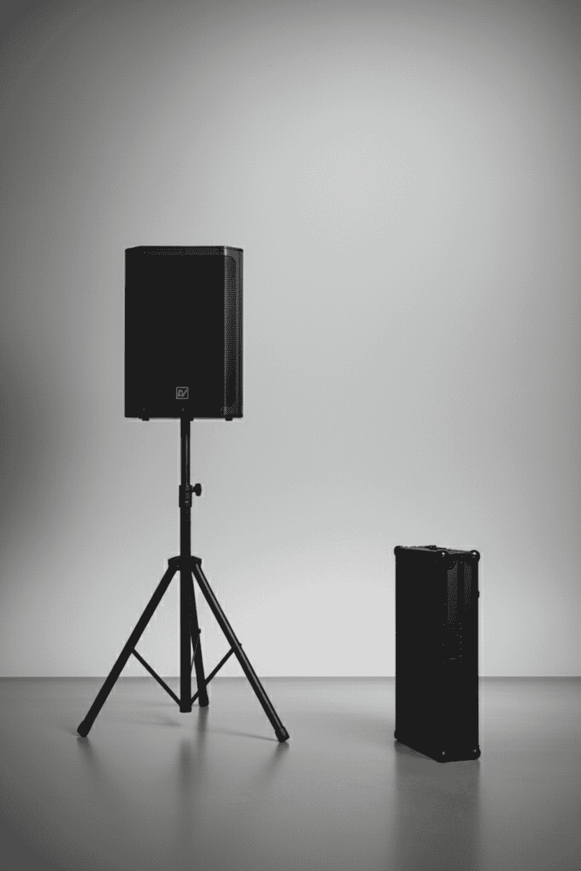 DJ-bord + högtalare