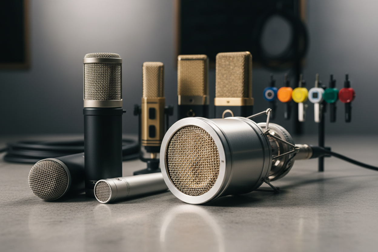 Hyr mikrofoner i Stockholm